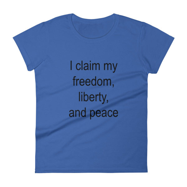 Liberty Women's short sleeve t-shirt - Image 2