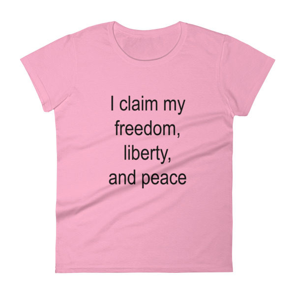Liberty Women's short sleeve t-shirt - Image 4