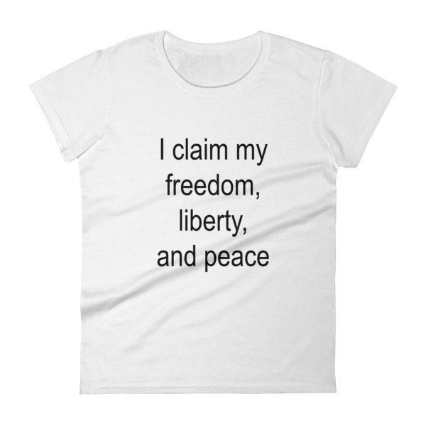 Liberty Women's short sleeve t-shirt