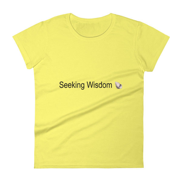 Seeking Wisdom Women's short sleeve t-shirt - Image 2