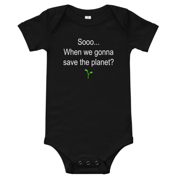Save the planet Baby One-piece